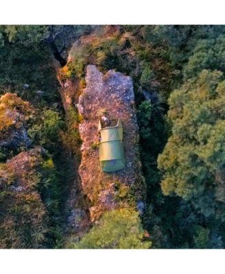 TrekPort Tunnel Camping Tent – 2–4 Person 3-Season Waterproof Shelter with Sleeping Room, Vestibule, Mesh Doors & Side Access for Camping