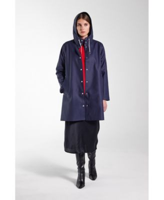 Women's Mosebacke Hooded Long Sleeve Raincoat