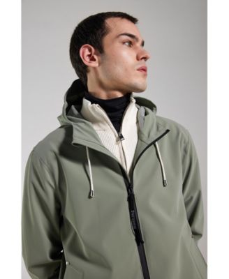 Stockholm Lightweight Zip Matte Raincoat