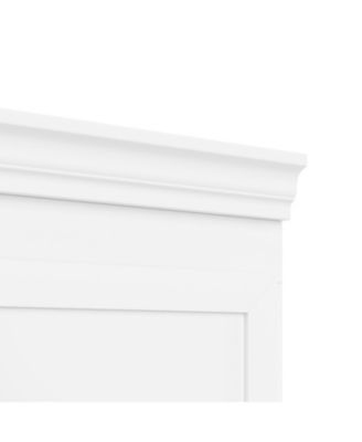 Hall Tree with Bench 3 Hooks Cabinet Drawer & Shelves