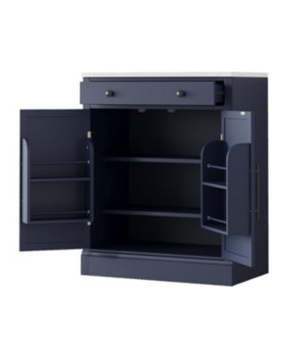 Freestanding Kitchen Pantry/Buffet - Set of 2