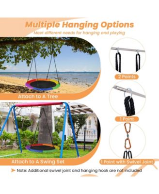 40 Inches Saucer Tree Swing for Kids and Adults