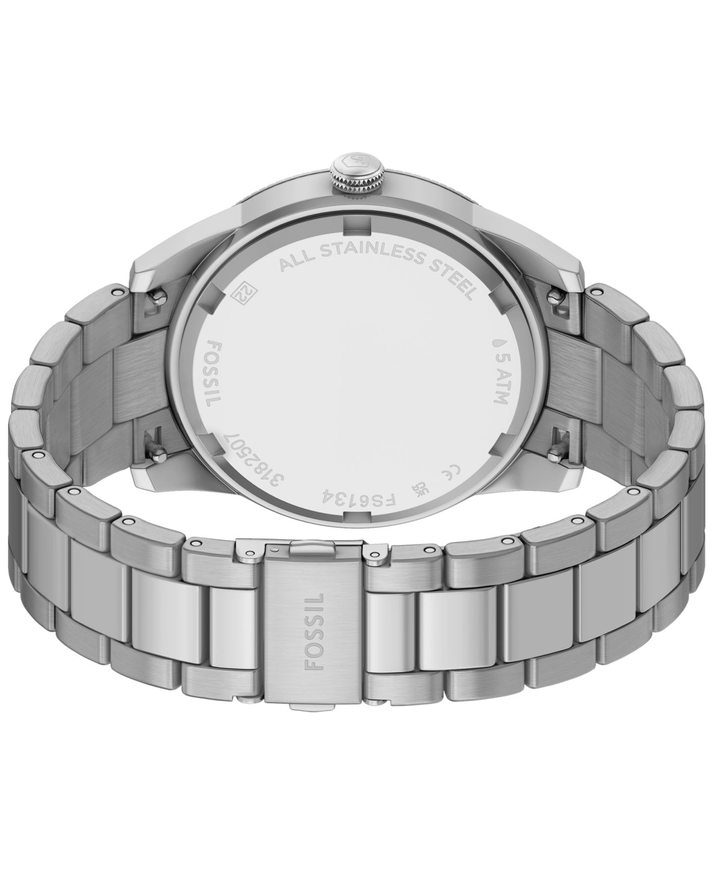 Мужские часы Fossil Pearson Multifunction Stainless-Steel Watch, 42mm — фото 4