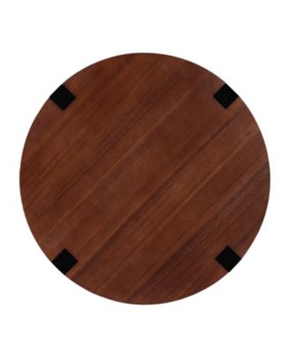 Acacia Wood Side Table - Modern Design & Easy Assembly