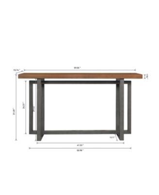 59" Narrow Console Table - Entryway/Sofa Table