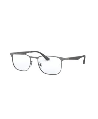 Ray-Ban Unisex Square Eyeglasses, RB6363 - Macy's