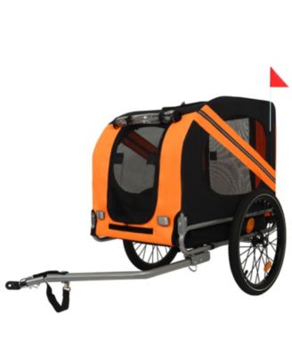 Dog Bike Trailer - Folding All-Terrain 120LB Capacity