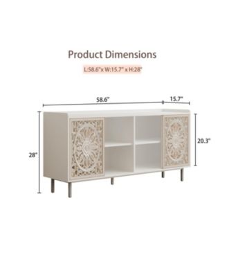 Mid-Century Modern Buffet and TV Stand