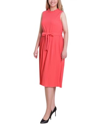 Women's Sleeveless Pleated Skirt Dress