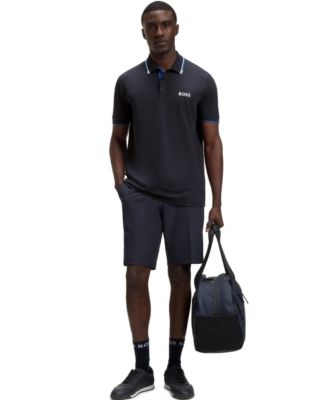 Men's Cotton-Blend Polo Shirt