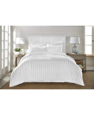 1.5" Stripe 550 Thread Count 100% Cotton 3-Pc. Comforter Set, King