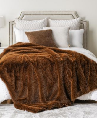 Lifestyle Faux Fur Throw, 60" x 80"