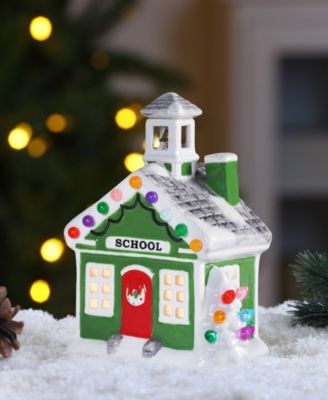 6" Nostalgic Village School