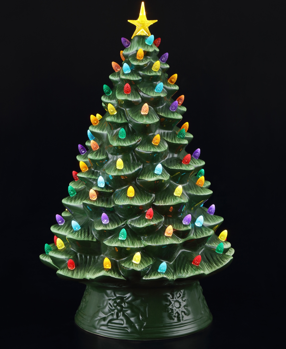 Mr. Christmas 18" Nostalgic Christmas Tree In Green