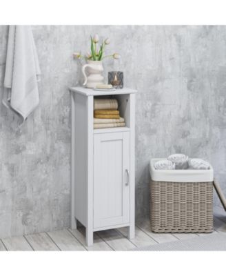 Bathroom Storage Organizer with 2-Tier Cabinet