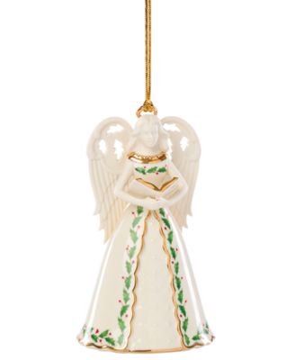 Lenox - Holiday Angel Bell with Hymns Ornament
