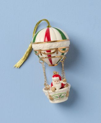 Christmas Hot Air Balloon Ornament