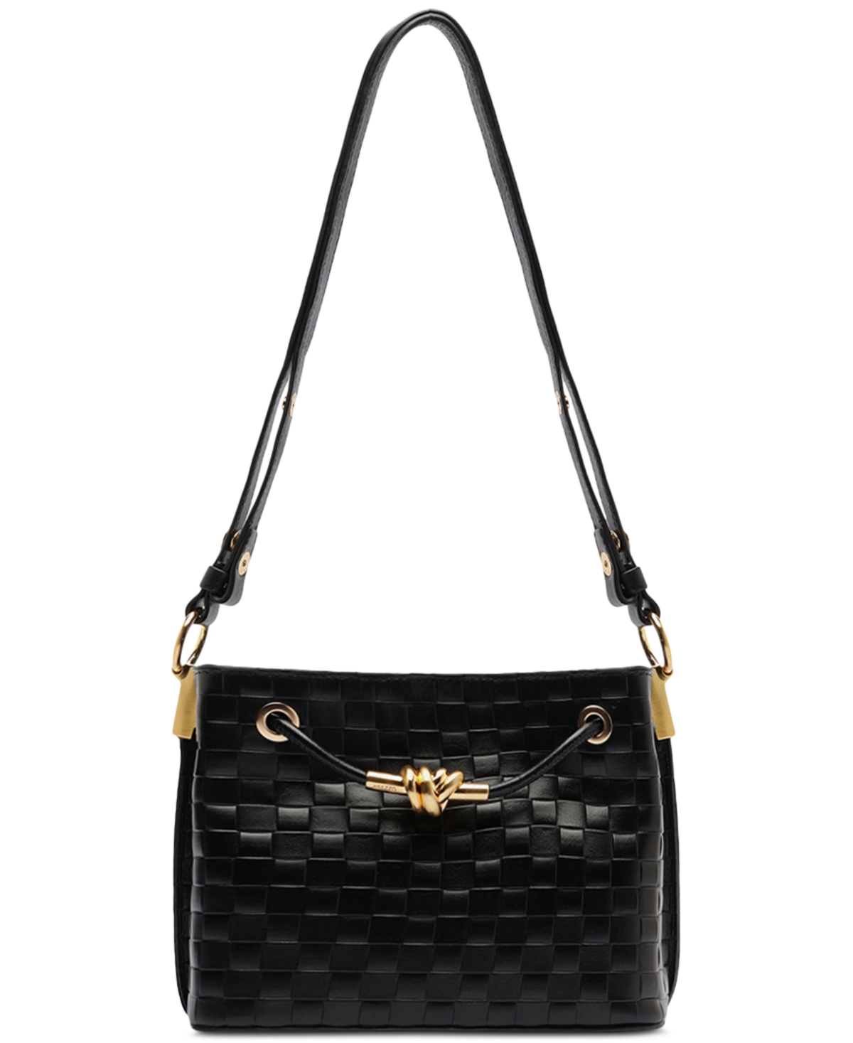 Arezzo Delphine Medium Crossbody In Black