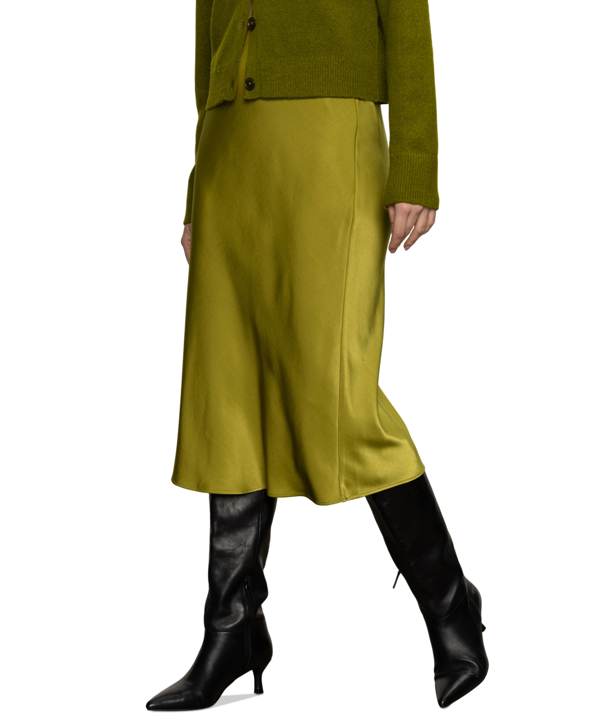 Sanctuary Women's Everyday Midi Skirt In Green