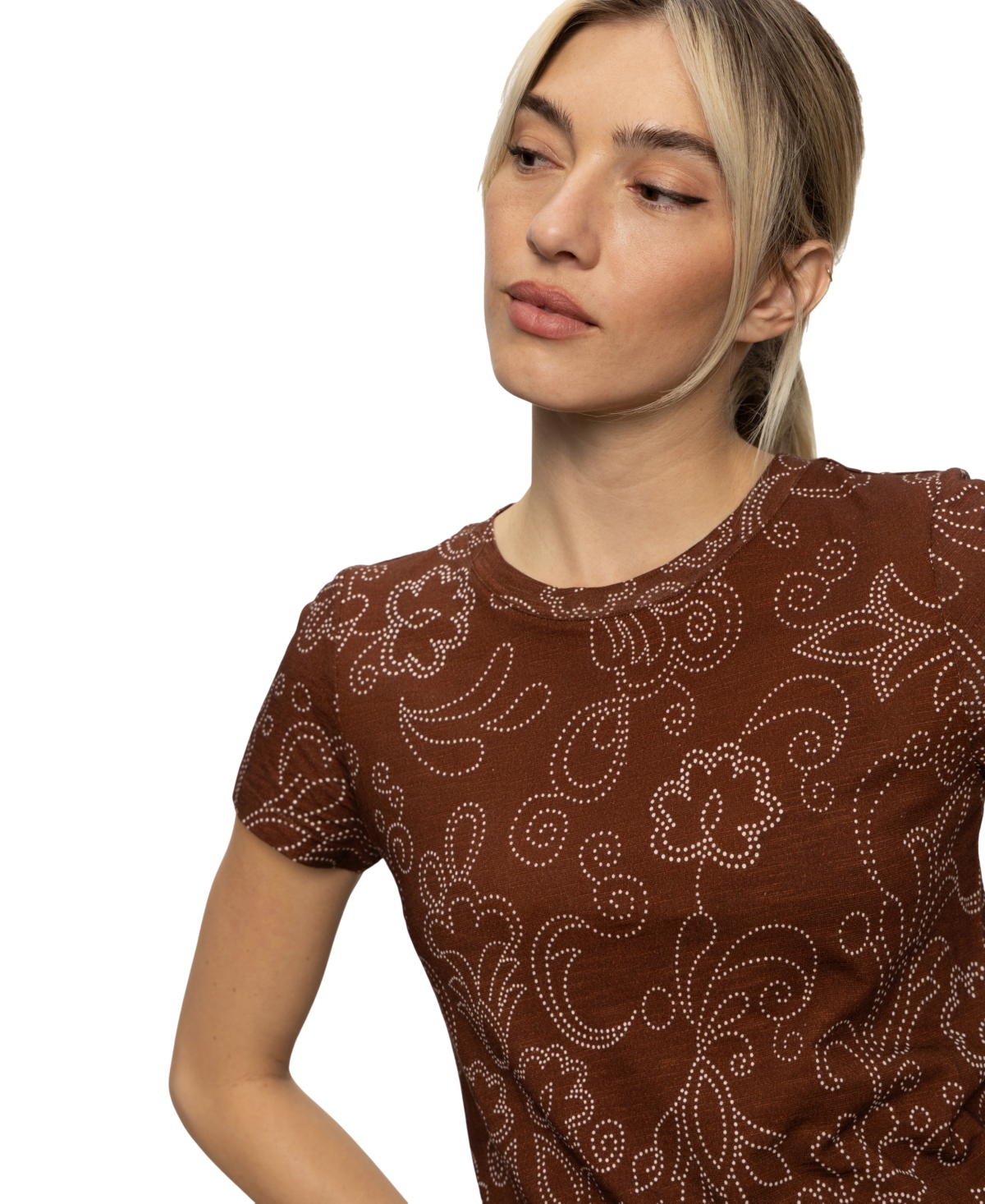 Sanctuary The Perfect Tee In Brown