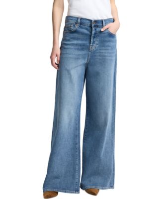 Women's Zoey High-Rise Wide-Leg Jeans 