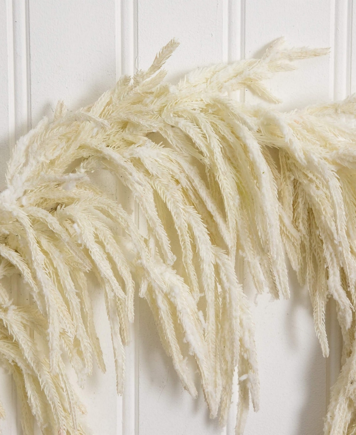 Nearly Natural 5" Artificial Touch Norfolk Island Pine Garland With Natural Look In Neutral
