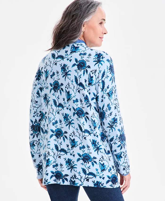 Women's Open-Front Cardigan - thumbnail 8