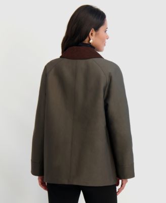 Women's Collared Canvas Barn Jacket