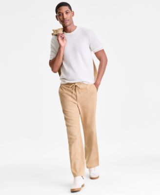 Club Room - Men's Regular-Fit Textured Cashmere Sweater T-Shirt