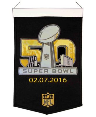 Winning Streak - Super Bowl 50 Commemorative Banner