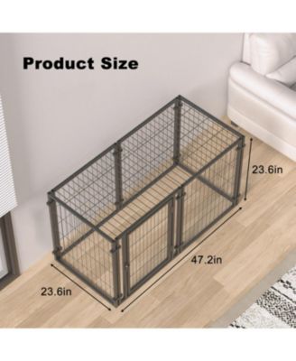 47" Dog Crate - Indoor/Outdoor Kennel