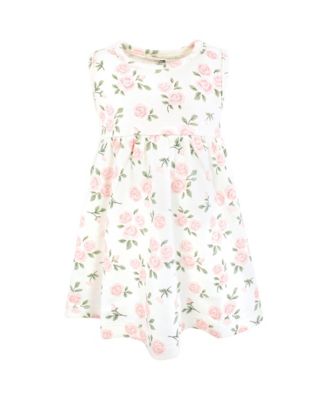 Baby Girls Hudson Cotton Dress and Cardigan Set