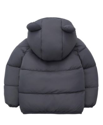 Baby Boys Sherpa Fleece Lined Puffer Jacket 6-24M