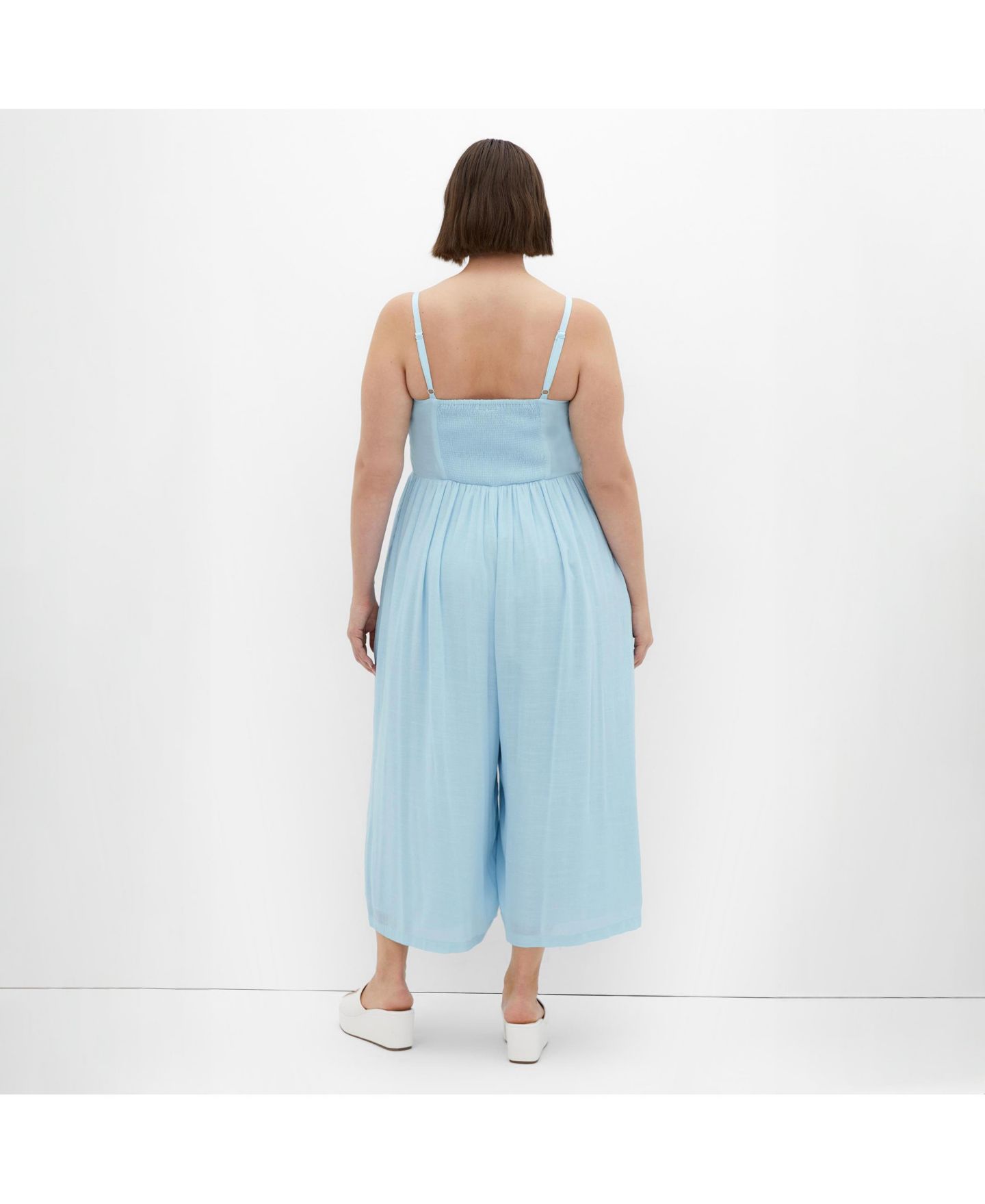 Женский комбинезон CITY CHIC Plus Size Lara Jumpsuit, цвет: Синий — фото 2