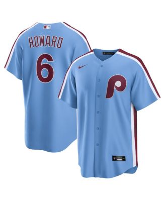 Nike - Men's Ryan Howard Light Blue Philadelphia Phillies Replica Jersey