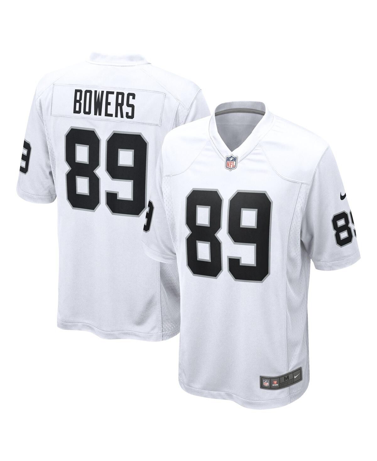 Мужская белая игровая майка Brock Bowers Las Vegas Raiders от Brock Bowers