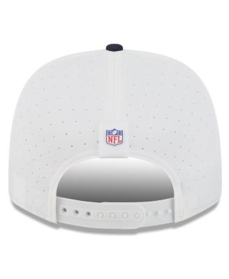 Men's White/Navy Dallas Cowboys 2025 NFL Training Camp 9SEVENTY Adjustable Hat