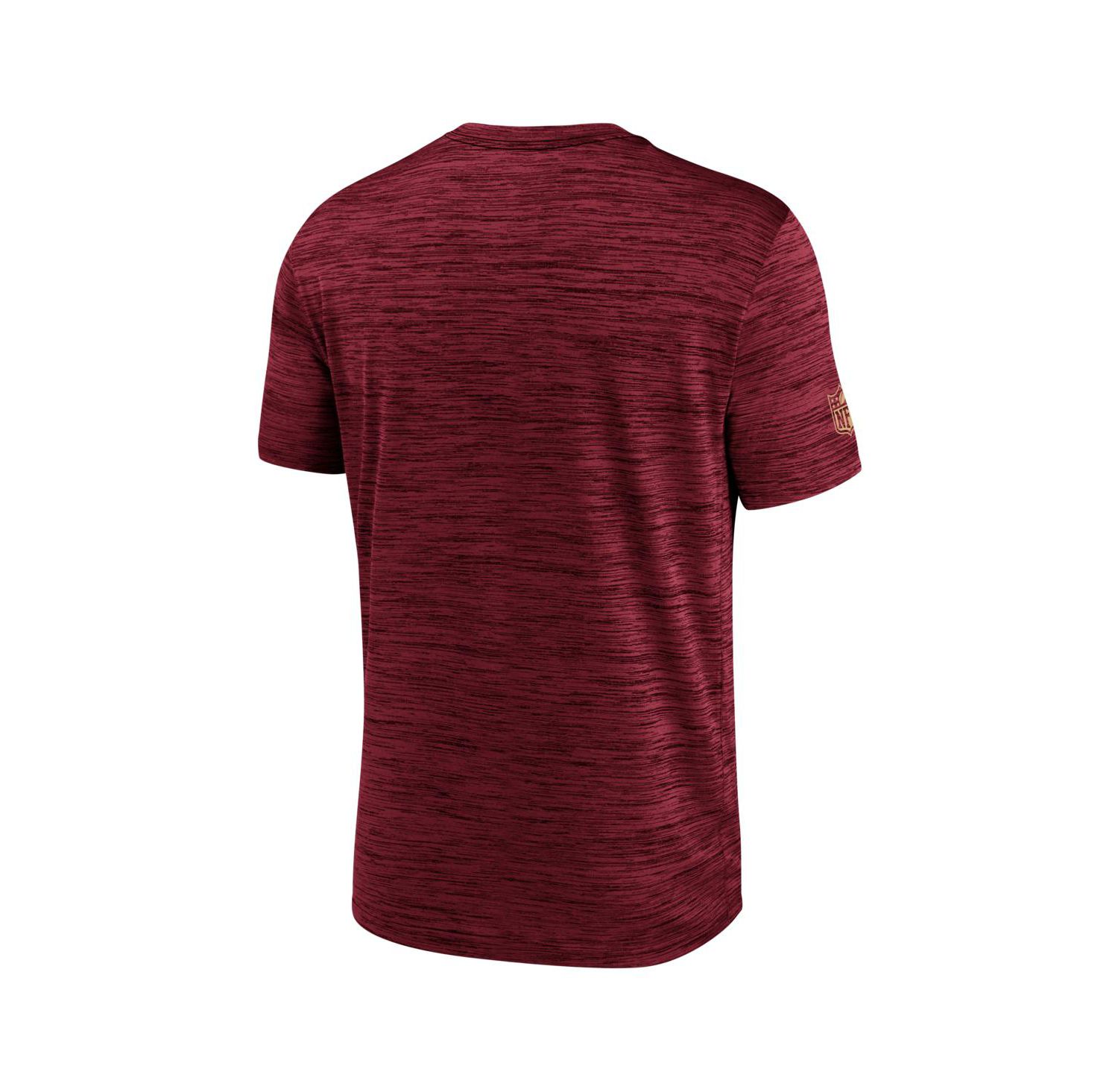 Men's Scarlet San Francisco 49ers Big & Tall Sideline Velocity Performance T-Shirt