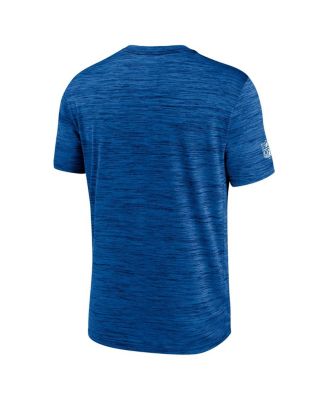 Men's Royal Indianapolis Colts Sideline Velocity Performance T-Shirt