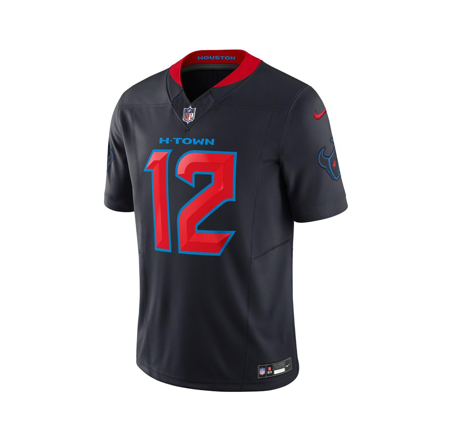 Men's Nico Collins Navy Houston Texans Alternate 2 Vapor F.U.S.E. Limited Jersey