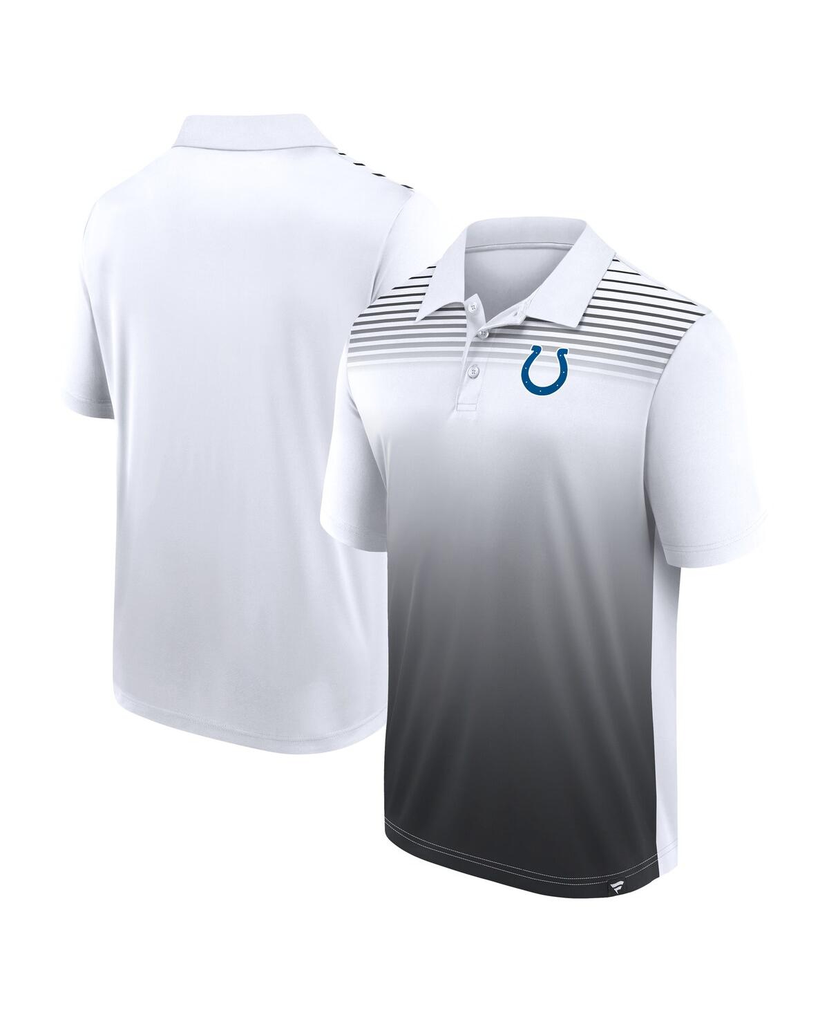Men's White/Black Indianapolis Colts Sandlot Game Polo Shirt - White, Black