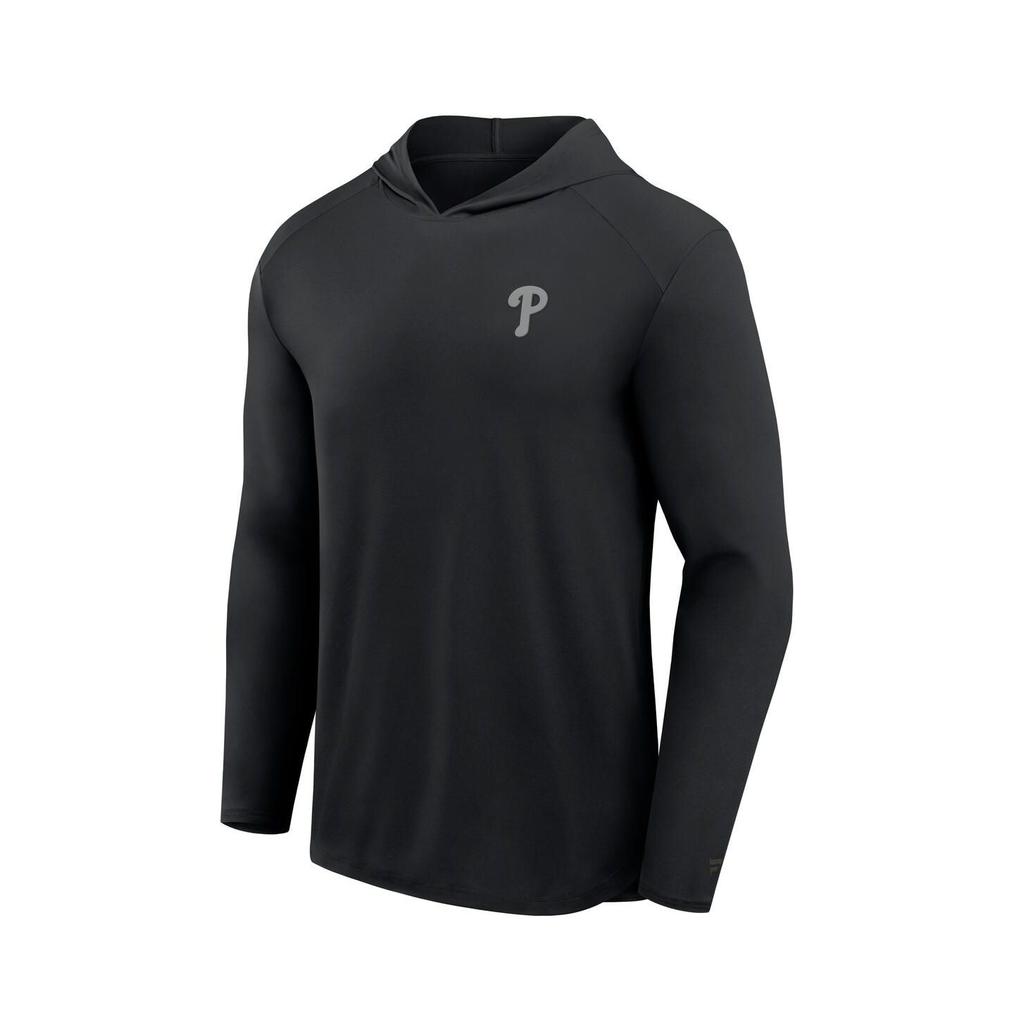 Мужское худи Fanatics Black Philadelphia Phillies Front Office Power Mono Long Sleeve T-Shirt — фото 3