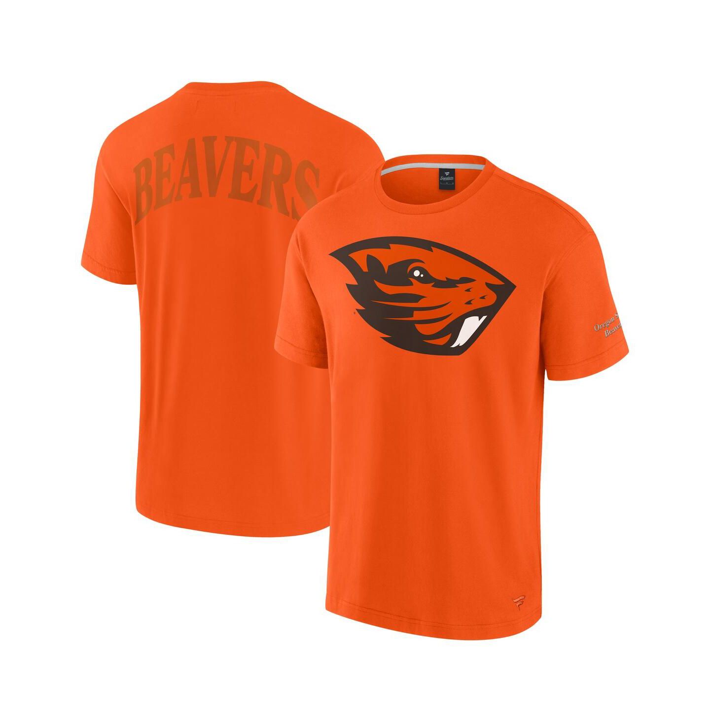 Мужская футболка Fanatics Orange Oregon State Beavers Iconic — фото 1