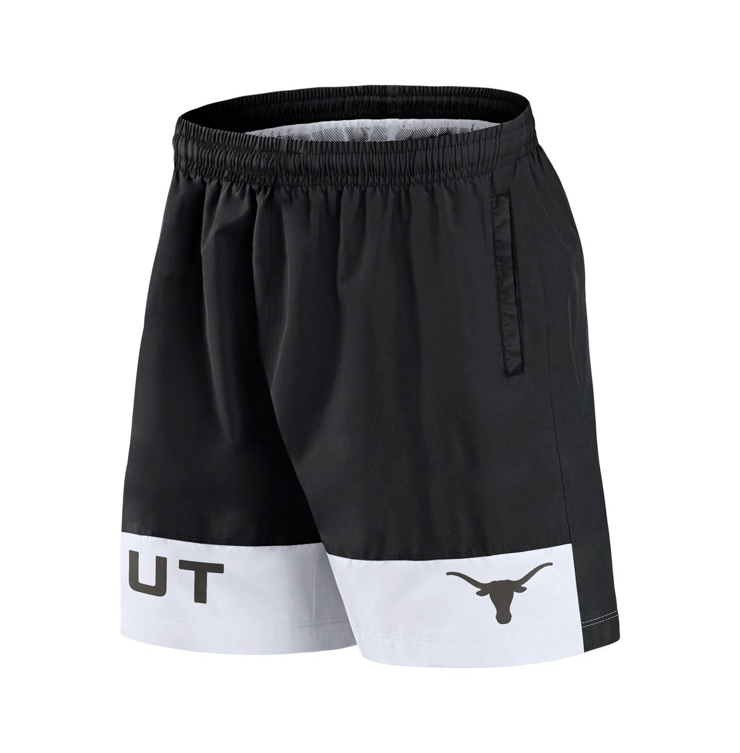 Мужские шорты Fanatics Black Texas Longhorns Elements Intensity Woven — фото 3