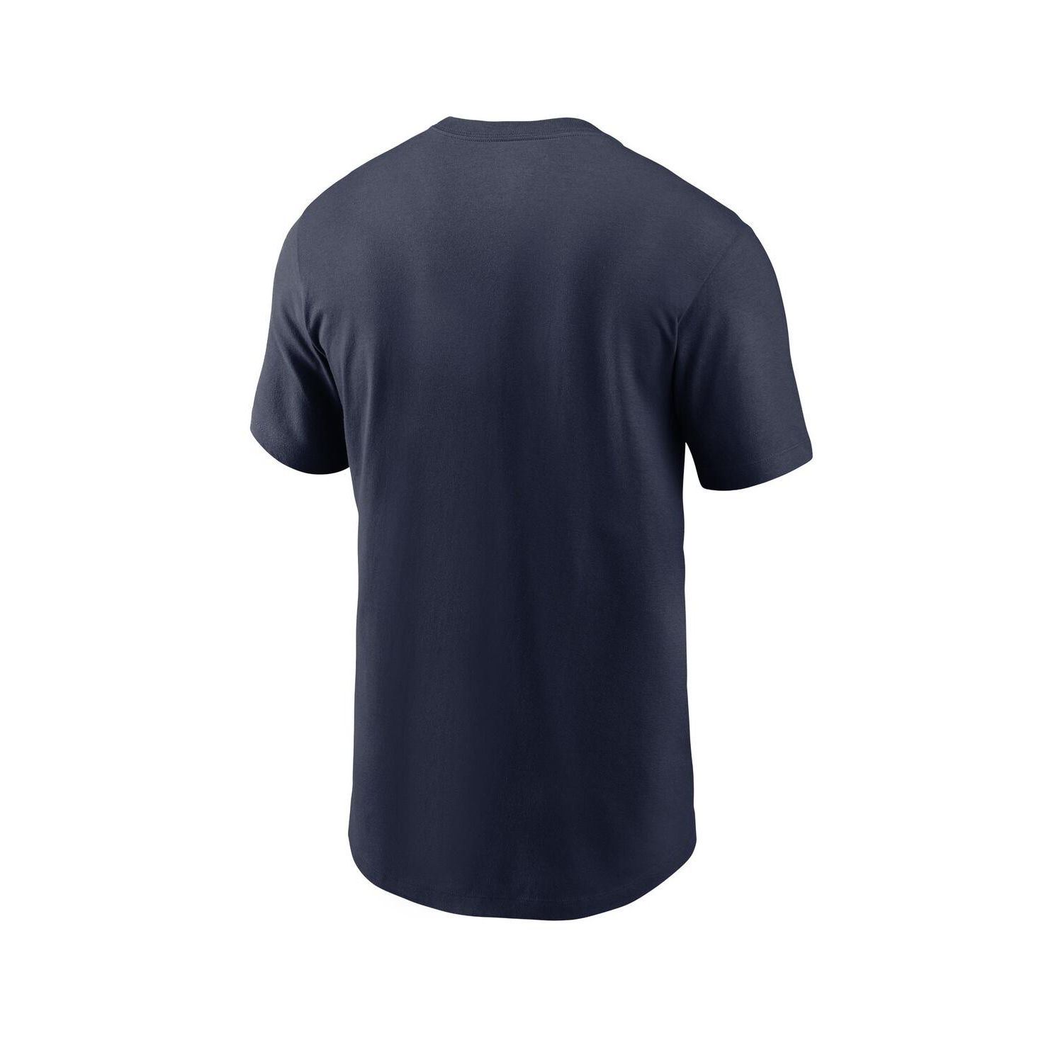 Men's College Navy Seattle Seahawks Primetime Wordmark Essential T-Shirt