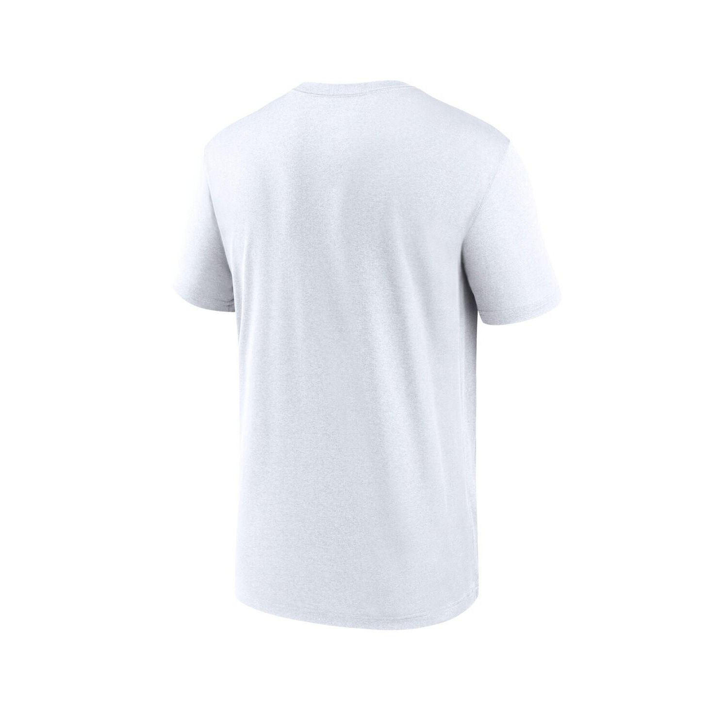 Men's White Duke Blue Devils Primetime Legend Icon Performance T-Shirt