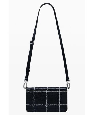 Women's Large convertible checkered wallet