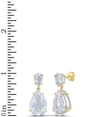 Women's Drop Earrings in Sterling Silver