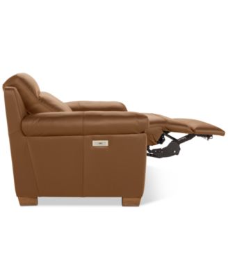 Julius II Leather Power Recliner, Exclusively at Macy's