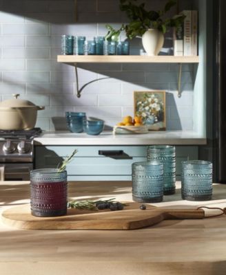 Jupiter Ice Beverage Glasses, Set of 6